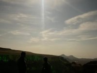 Yeşilhisar ilçesi semalarında göz kamaştırdı