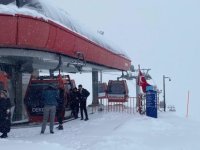 ERCİYES DAĞI’NDA KAR KALINLIĞI 15 SANTİMETREYE ULAŞTI