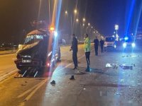 Kayseri'de Otomobil takla atıp, karşı şeride savruldu: 1 ölü, 3 yaralı