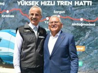 Kayseri’mizi hızlı trenle buluşturacak bu dev yatırımda gelinen noktadan memnunuz