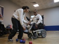 Arkadaşının tavsiyesi ile başladığı bocciada Türkiye şampiyonluğu hayali kuruyo