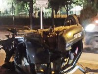 Otomobil, ağaca çarpıp takla attı; Hatice öldü, alkollü sürücü yaralı