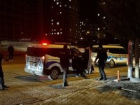 Talas'ta polise çarpan otomobilin sürücüsü ve 3 arkadaşı yakalandı