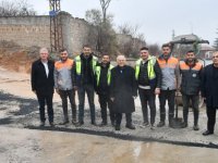 Büyükkılıç, Talas'ta Altyapı ve Üstyapı Çalışmalarını Yerinde İnceledi