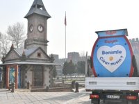 Büyükşehir'den Erciyes Kayak Merkezi'ne 'benimle çıkar mısın?' gondolu