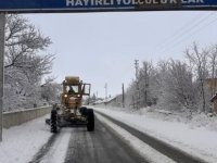 Kayseri’de karla mücadele başladı