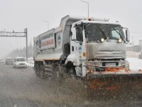 Kayseri Büyükşehir Belediyesi’nden karla mücadele seferberliği