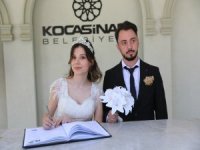 GENÇ ÇİFTLER, KOCASİNAN’IN MODERN NİKÂH SALONU’NDA MUTLULUĞA “EVET” DEDİ