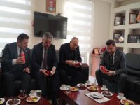 Bir süre önce halka açılma kararı aldıklarını duyuran Meysu Gıda Sanayi ve Ticaret AŞ'ye dikkat çeken ziyaret