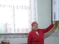 Başkan Büyükkılıç'ın 'Tesisat Sizden Kombi Bizden' Projesi 4 Bin Haneyi Isıtıyor