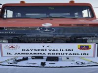 Yeşilhisar'da izinsiz define arayan 5 kişi suçüstü yakalandı