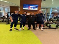 Süleyman Akın Antalya'da yeni transferler ile bir arada