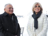 Başkan Büyükkılıç, Eski Başbakan Tansu Çiller'e Erciyes'i Tanıttı