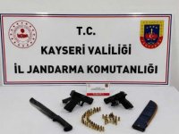 Develi ilçesinde ruhsatsız silah operasyonu: 1 gözaltı