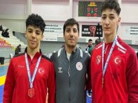 Şeker ERVA güreşçilerinden 2 madalya