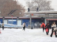 Kayseri’de kar yağışı etkili oldu; kartpostallık görüntüler ortaya çıktı