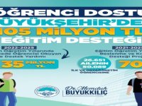 Büyükşehir’den eğitime 105 milyon TL’lik destek
