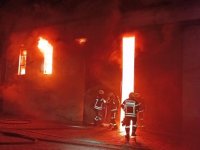 Kayseri'de mobilya fabrikasında yangın