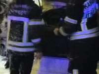 Kayseri’de park halindeki otomobil alev aldı