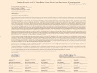 Berna Gözbaşı’ndan Avrupa liderlerine manifesto niteliğinde açık mektup