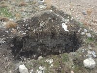 Soğulcak Yaylası’nda karlar eridi, kaçak kazılar ortaya çıktı