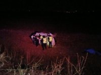 Otomobil şarampole yuvarlandı: 1 ölü, 4 yaralı