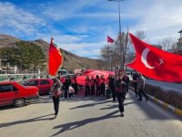 Yahyalı'da öğrencilerden “İlk Ders: Bayrak Sevgisi” yürüyüşü
