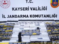 Kayseri'de kaçak sigara operasyonu: 1 gözaltı