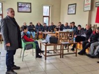 TALAS’TA ÇİFTÇİYE EĞİTİMLER SÜRÜYOR