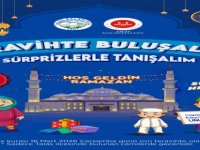 TALAS’TA ÇOCUKLAR TERAVİHTE BULUŞUYOR; SÜRPRİZ HEDİYELERE KAVUŞUYOR