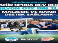 Sporun ve Sporcunun Dostu Başkan Büyükkılıç'tan Amatör Spora 5,6 Milyon TL'lik Dev Destek