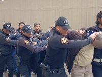 Organize suç örgütlerine eş zamanlı operasyonda gözaltına alınan 9 kişi adliyede