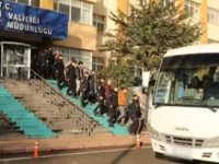 FETÖ operasyonunda gözaltına alınan 54 şüpheli tutuklandı