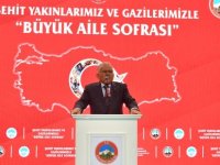 Ramazan’ın ilk iftarını şehit aileleri ve gazilerle birlikte açtılar