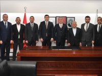 Cumhur ittifakı temsilcileri AK Parti İl Başkanlığı'nda buluştu 