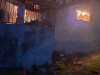 Felahiye'de müstakil evde yangın