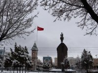 Kayseri’de kar yağışı etkili oldu