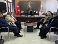 AK Parti Develi Kadın Kolları’ndan Esnaf Odasına Ziyaret
