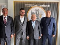 Başkan Büyükkılıç ile AK Parti İl Başkanı Okandan'dan Osman Koç'a ziyaret