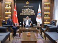 Çevre, Şehircilik ve İklim Değişikliği İl Müdürü Öztürk’ten Vali Çiçek’e ziyaret