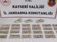 Kayseri'de 192 bin dolarlık sahte banknot ele geçirildi 