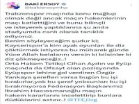 Baki Ersoy: Yüce Allah belalarını versin