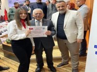 Develi’nin Gururu Aybala Demirkıran Ödülünü Aldı