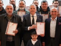 Hububat ve Çekirdek Merkezi’nin tapuları teslim edildi