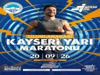 BÜYÜKŞEHİR’İN 6. ULUSLARARASI KAYSERİ YARI MARATONU İÇİN HEYECAN BAŞLIYOR
