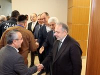 Talas’ta Başkan Yalçın, belediye personeliyle bayramlaştı