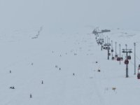Erciyes’te kayak sezonu nisan sonuna kadar uzadı