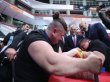 Başkan Büyükkılıç, Türkiye Bilek Güreşi Şampiyonası'nda Yarışan Sporcularla Bir Araya Geldi